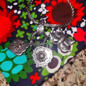 Necklace with 3 charms